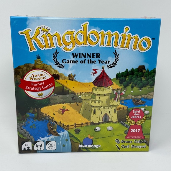 Other - Blue Orange Games Kingdomino Award Winning Family Strategy Board Game Sealed